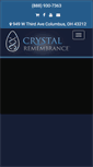 Mobile Screenshot of crystalremembrance.com